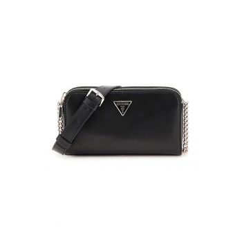Geanta crossbody cu bareta din lant Daryna - Negru