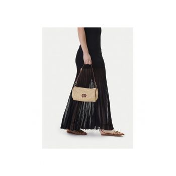 Geanta dama -  bej - material plastic - One Size INTL