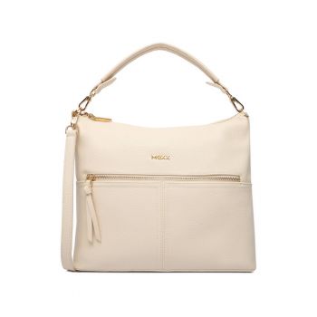 Geanta dama -  bej - One Size - material sinteticwdqfwqfwq - Bej