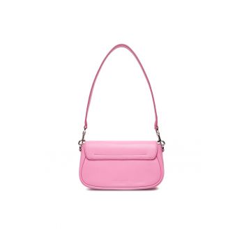 Geanta dama  Bow Pink 678 - piele naturala - roz
