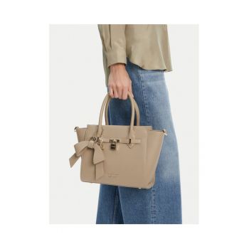 Geanta dama  CEO-Chelsea-Charm-II - bej - material textil