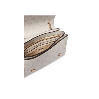 Geanta dama -  ecologica - bej - One Size INTL - set cu sac impotriva prafului