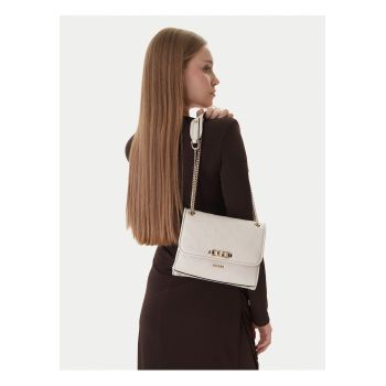 Geanta dama -  ecru - piele ecologica - One Size INTL