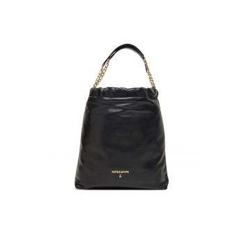 Geanta dama  model Nero K103 - piele naturala - culoare neagra