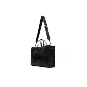 Geanta dama  neagra - din piele ecologica - model Bphantom - SM13002233
