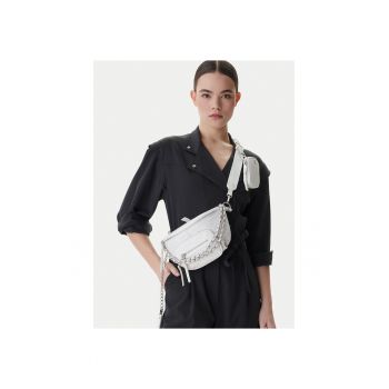 Geanta dama -  piele ecologica - alb - One Size INTL