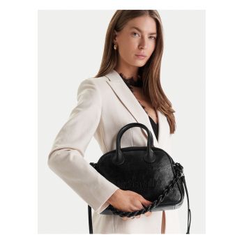 Geanta dama -  piele ecologica - neagra - One Size INTL