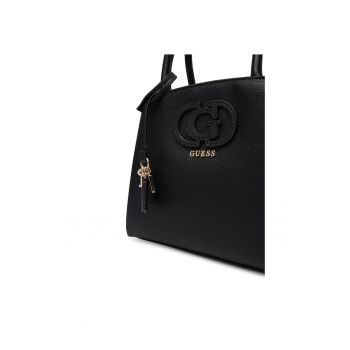 Geanta dama -  piele ecologica - negru - One Size INTL