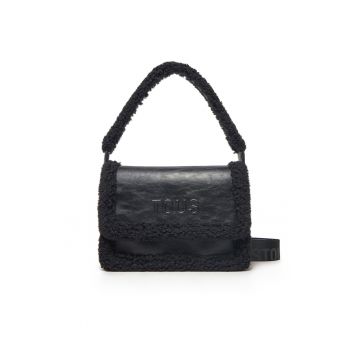 Geanta dama -  piele ecologica - negru - One Size INTL