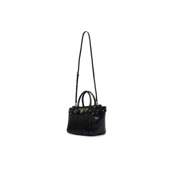 Geanta dama -  piele ecologica - negru - One Size INTL