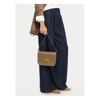 Geanta dama -  tkanina - bej - One Size INTL