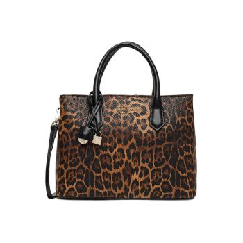 Geanta dama -  tkanina - maro - One Size INTL - set cu sac de praf