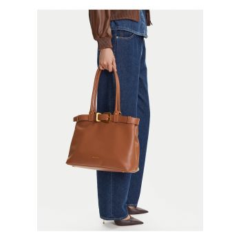 Geanta shopper -  sintetica - maro - One Size INTL