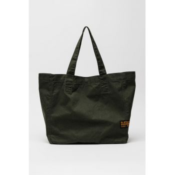 Geanta tote de bumbac - Verde padure