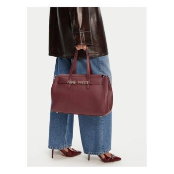 Geanta tote  rosie - One Size INTL - cu saszeta detasabila si protectie impotriva prafului.