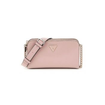 Geanta crossbody cu bareta din lant Daryna - Roz