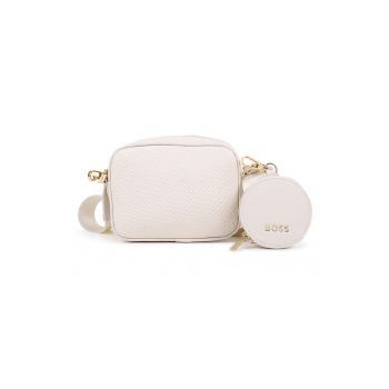 Geanta crossbody cu etui detasabil - Alb fildes