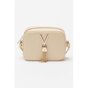 Geanta crossbody de piele ecologica Divina - Bej