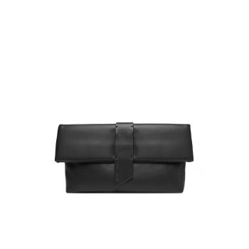 Geanta dama  Black Beauty - piele naturala - 30x45cm - neagra