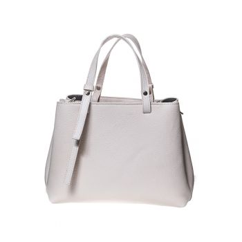 Geanta dama Elisa -  Piele naturaladwqf - Nude