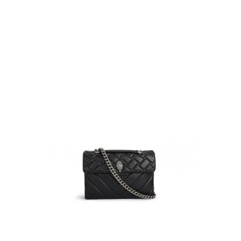 Geanta dama -  Leather Kensington - piele naturala - negru