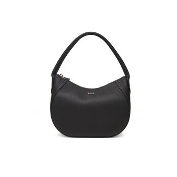 Geanta dama  piele naturala - neagra - model 50547946