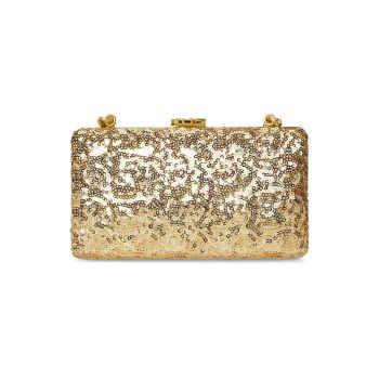Geanta dama -  plastic - auriu - One Size