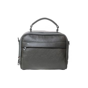 Geanta dama Sofia - piele naturala -  - 659875 - Kaki
