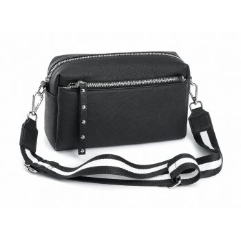 Geanta de dama, 99138, piele naturala, Neagra