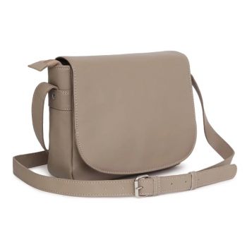 Geanta de dama, Aida GT3861, piele naturala, Bej