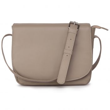Geanta de dama, Aida GT3861, piele naturala, Bej