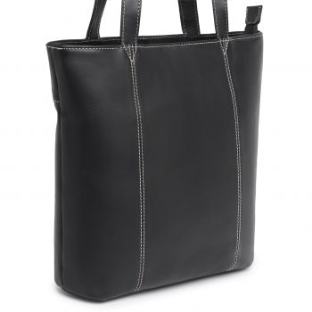 Geanta de dama, Tamina GT3877, piele naturala, Negru