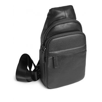 Geanta pentru barbati, 1014, piele naturala, Neagra