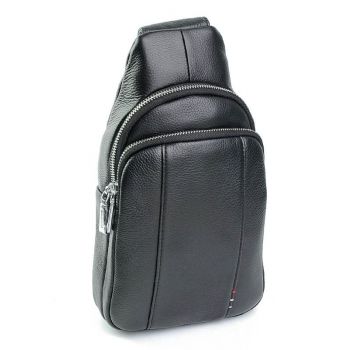 Geanta pentru barbati, 231105, piele naturala, Neagra