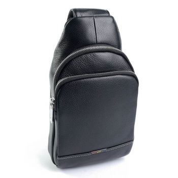 Geanta pentru barbati, 231202, piele naturala, Negru