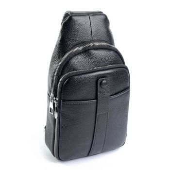 Geanta pentru barbati, 250107, piele naturala, Neagra