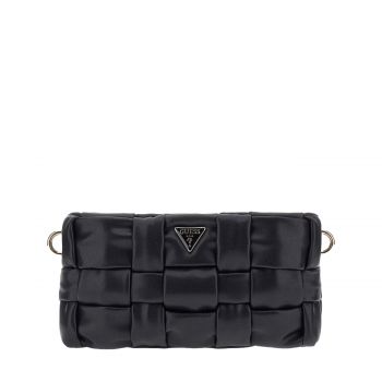 Marion woven mini crossbody black