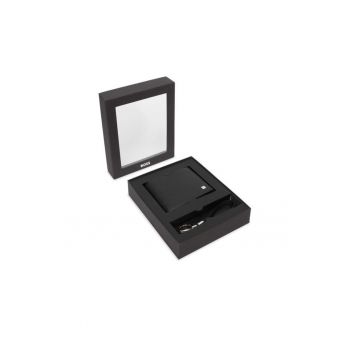 Portofel barbati  Black 001 - piele ecologica - 50558775