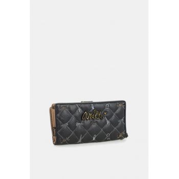 Portofel dama 41859 901 - Negru - Universal