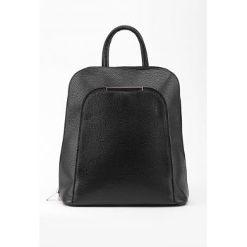 Rucsac dama elegant din piele neagra