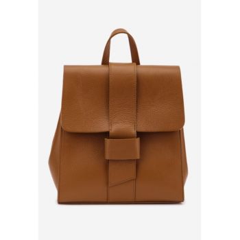 Rucsac dama elegant stil geanta din piele maro