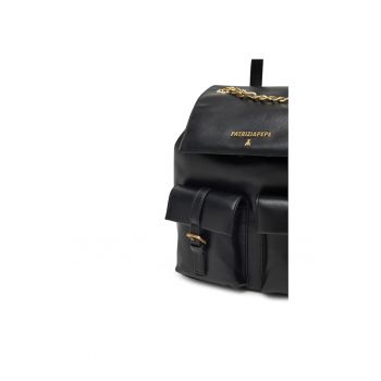 Rucsac fashion dama  model Nero K103 - 2 compartimente - culoare negru