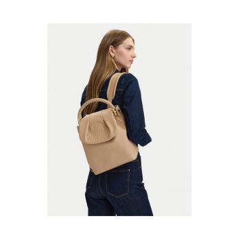 Rucsac fashion dama -  piele ecologic - bej - One Size INTL