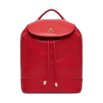 Rucsac fashion dama -  textil - rosu - One Size INTL