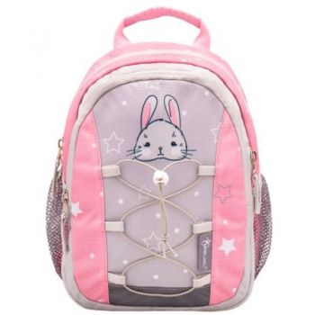 Rucsac Mini Kiddy, Motiv Woodland Animal Rabbit, 23 x 20 x 9 + 6 cm
