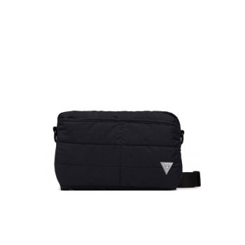 Saszetka barbati -  tkanina - negru - One Size INTL