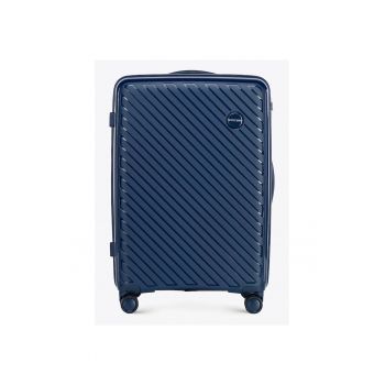 Set de trolere  Raya Line - 3 dimensiuni - polipropilen - albastru - 56x36x23cm - 66x41x27cm - 76x46x30cm