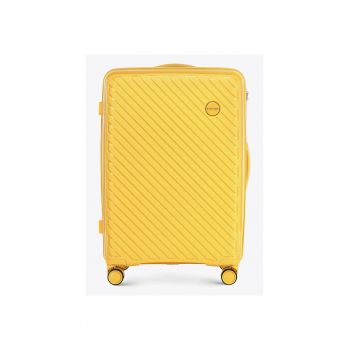 Set de trolere  Raya Line - 3 piese - polipropilen - galben - dimensiuni variate