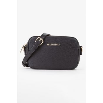 Geanta crossbody cu bareta intersanjabila de umar - Negru