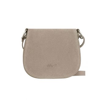 Geanta crossbody din piele - Bej